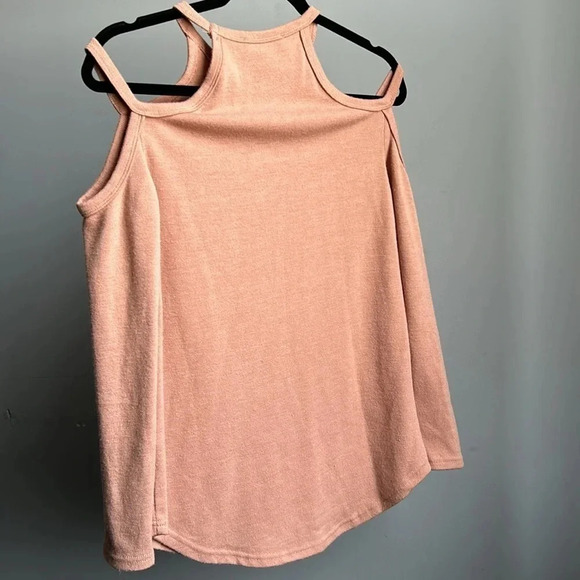 SHEIN Dusty Pink Sweater with Open Shoulder | Pink Sweater | Open Shoulder - Picture 7 of 8